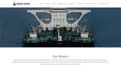 Desktop Screenshot of mjolnershipping.com